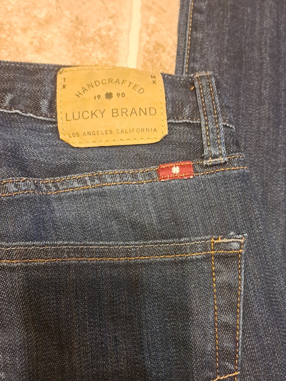 Lucky Brand Women's Slim Straight Dark Indigo Jeans. Size 28. - Picture 11 of 12